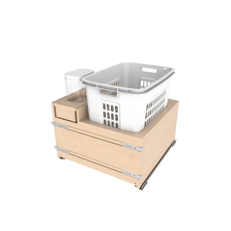 Rev-A-Shelf Maple Veneer, Light Brown, 20.97 in W, 19.94 in H, 22.04 in L, Light Brown 4WHOX-24DMSC-1